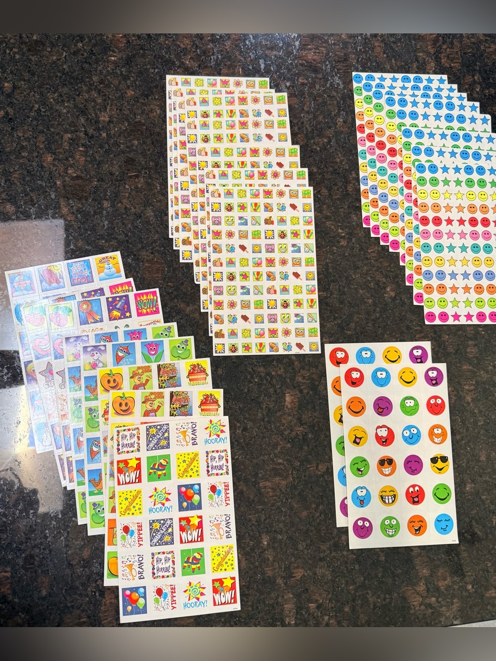 Assorted Teacher Sticker Sheets Lot - Picture 6 of 6
